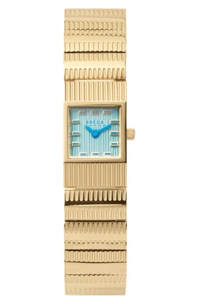 BREDA BREDA GROOVE SQUARE BRACELET WATCH, 16MM
