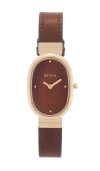 Breda Jane Leather Watch In Brown