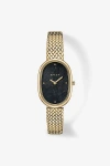 Breda Jane Mesh Strap Watch, 23mm In Gold
