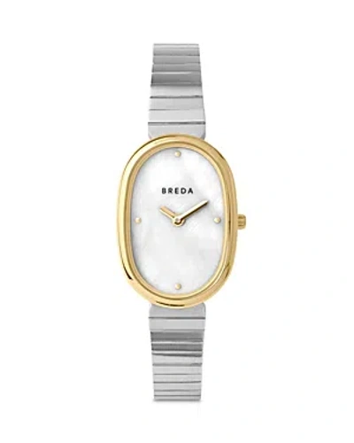 Breda Jane Watch, 23mm In White/silver