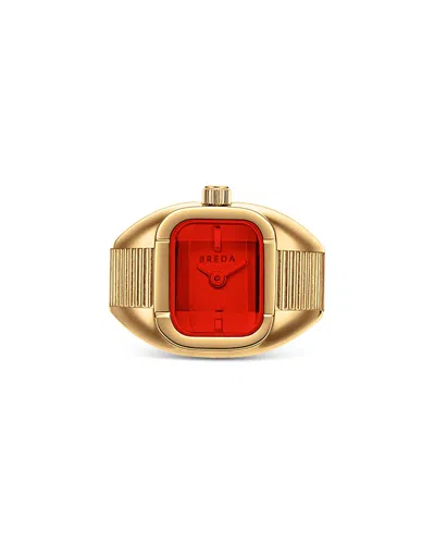 BREDA NOCTURNE EXPANDABLE RING WATCH, 16MM