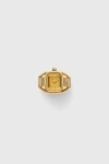 Breda 'nocturne' Expandable Ring Watch In Gold, Women's At Urban Outfitters