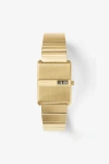 Breda Pulse Stainless Steel Metal Bracelet Quartz Watch In Gold, Men's At Urban Outfitters