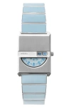 Breda Pulse Tandem Stainless Steel Bracelet Watch, 26mm