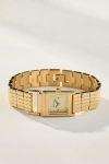 Breda Revel Square Face Metal Watch In Gold