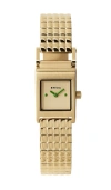 Breda Women's 18k Gold-plated Revel Bracelet Watch In 金色