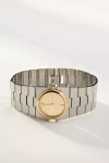 Breda Sync Round Face Metal Watch In Silver