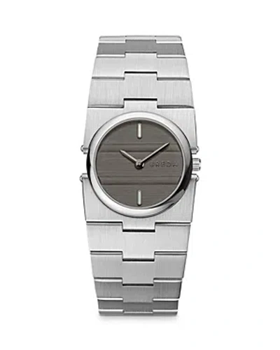 Breda Sync Quartz Bracelet Watch In Silver And Metal At Urban Outfitters In Silver And Red