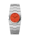 Breda Sync Watch, 25mm In Orange/silver