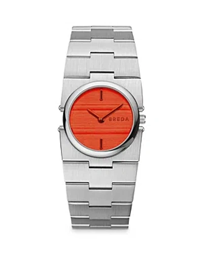 Breda Sync Watch, 25mm In Metallic