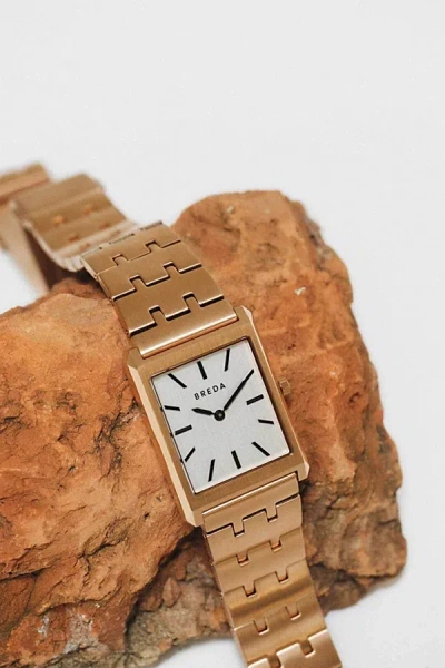 Breda Virgil Metal Watch In Rose Gold, Women's At Urban Outfitters