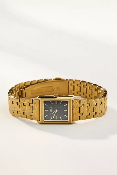 Breda Virgil Revival Metal Watch In Gold
