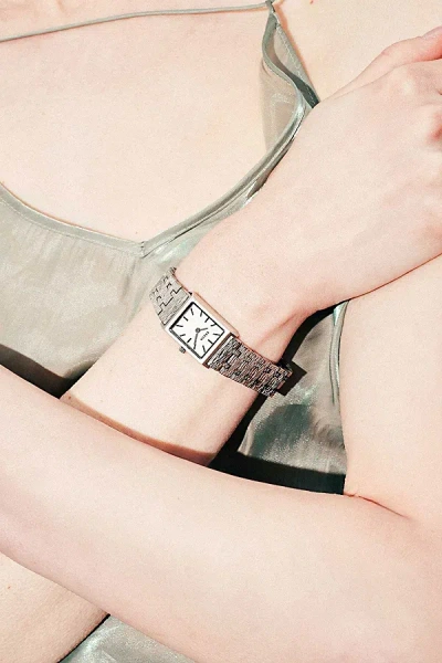 Breda Virgil Revival Quartz Bracelet Watch In Silver, Women's At Urban Outfitters In Metallic