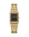 Breda Virgil Revival Quartz Bracelet Watch In Black, Women's At Urban Outfitters In Black/gold