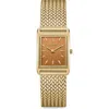 Breda Virgil Tethered Mesh Strap Watch, 20mm