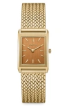 Breda Small Virgil Watch In Gold