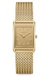 Breda Virgil Tethered Mesh Strap Watch, 20mm In Gold