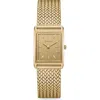 Breda Virgil Tethered Watch, 20mm X 8mm In Gold