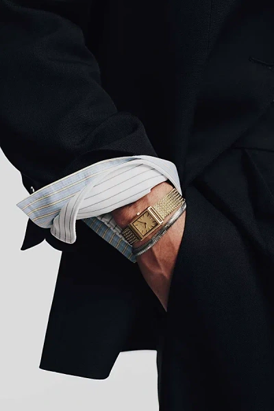 Breda Virgil Tethered Metal Watch In Gold And Metal, Men's At Urban Outfitters