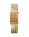 Breda Virgil Tethered Mesh Strap Watch, 20mm In Gold