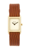 Breda Virgil Watch In 棕色&金黄