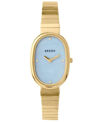 Breda Women's 'jane' Gold Stainless Steel Bracelet Watch, 23mm