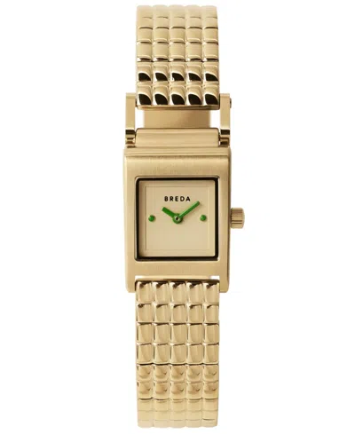Breda Women's 'revel' Gold Stainless Steel Bracelet Watch, 18mm