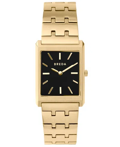 Breda Women's 'virgil' Gold Stainless Steel Bracelet Watch, 26mm
