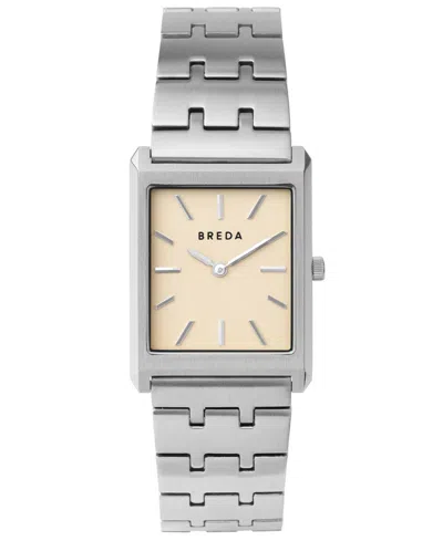 Breda Women's 'virgil' Silver Stainless Steel Bracelet Watch, 26mm