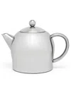 Bredemeijer Stainless Steel Doubled Walled 47 Fluid oz Satin Finish Teapot In Silver