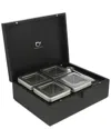 Bredemeijer Tea Box With 4 Canisters & Measuring Spoon