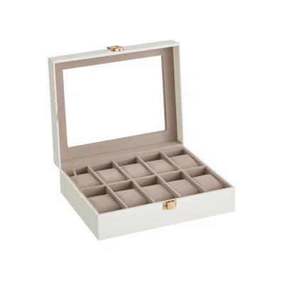 Breebe 10-slot Watch Case White