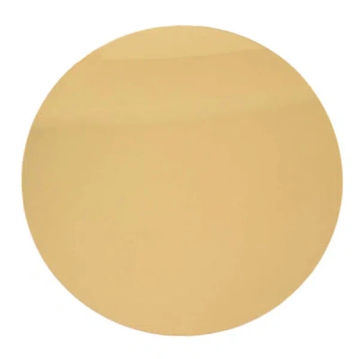 Breebe 10-pack Dining Plate Chargers Decorative Acrylic Mirror Gold Round - Lightweight Event Display 13"