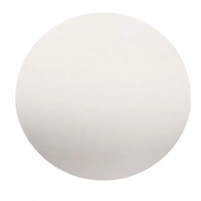 Breebe 10-pack Dining Plate Chargers Decorative Acrylic Mirror Silver Round - Lightweight Event Display 13"