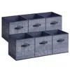 Breebe 11.8-inch Non-woven Fabric Bins With Double Handles