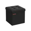 Breebe 11.8 Inches Small Folding Storage Ottoman Cube