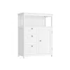 Breebe 11.8"d X 23.6"w X 31.5"h Bathroom Floor Storage Cabinet
