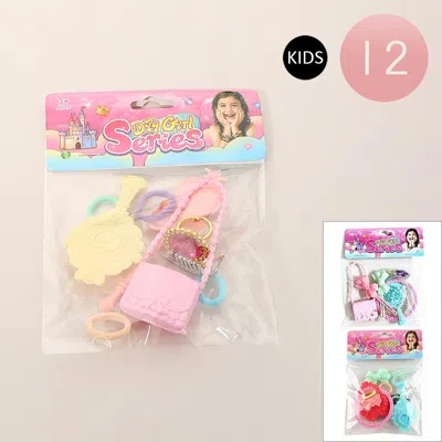 Breebe 12 Set Of 11 - Kids Pretend Play Beauty Accessory Set In Multi