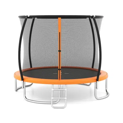 Breebe 12ft Outdoor Trampoline Heavy-duty Recreational Trampoline With Safety Enclosure Net In Multi
