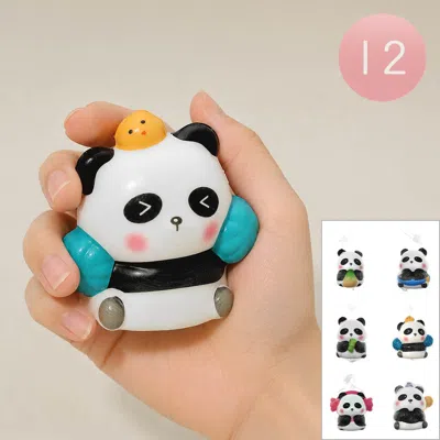 Breebe 12pcs - Cute Panda Squeeze Squishy Stress Relief Toy