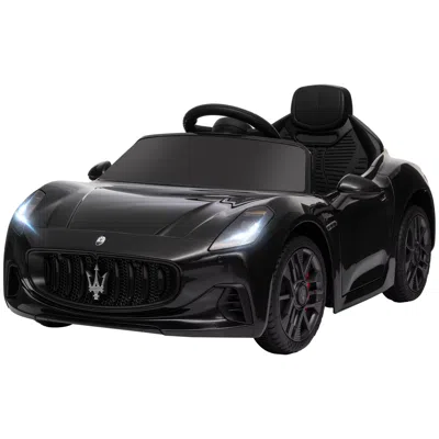 Breebe 12v Ride-on Maserati Car For Toddlers In Black