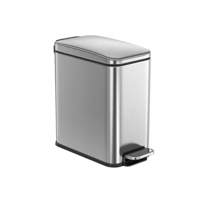 Breebe 1.3 Gallon Small Trash Bin With Lid