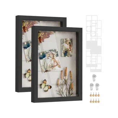 Breebe 1.3-inch Deep Memory Display Case For Desk Wall Decor