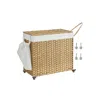 Breebe 160l Rolling Laundry Basket With Wheels