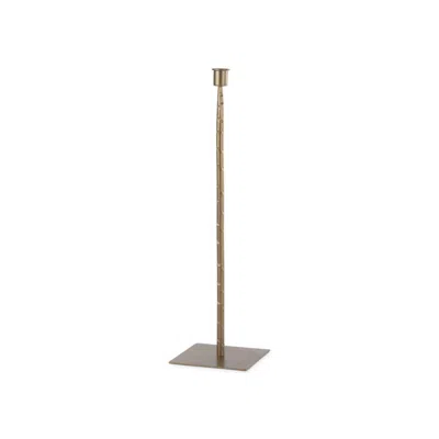 Breebe 18" Gold Metal Floor Taper Candlestick