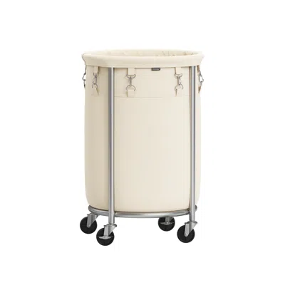 Breebe 18.5 Gal. Laundry Basket With Wheels