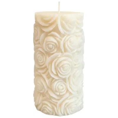 Breebe 2" Ivory Clean Cotton Scented Candle In White