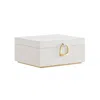 Breebe 2-layer Jewelry Box White
