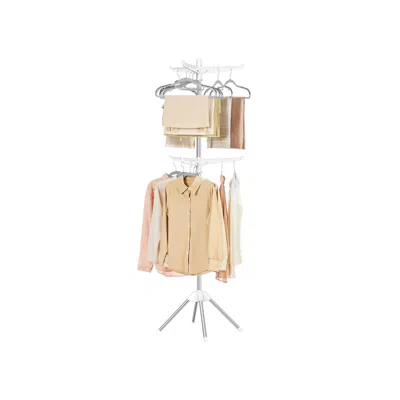 Breebe 2-tier Clothes Drying Rack In Metallic