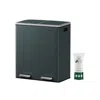 Breebe 2 X 8 Gallon Gray Dual Trash Can With 2 Buckets